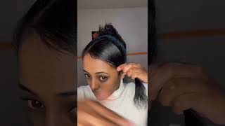 ለ ግንባራም የሚሆን ፀጉር ስታይል 😎 hairstyle ethiopianhairstyle hair [upl. by Dilan]