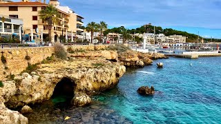 Cala Ratjada ❤️ Son Moll Strand 🌴 Mallorca Top Ort 🇪🇸 Januar 2024 bis 24° ☀️🏖️❤️ [upl. by Ced]