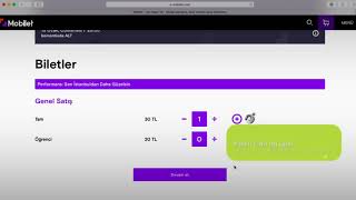 Mobilet Nasıl Bilet Alırsın [upl. by Kemble]
