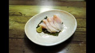 解凍したお刺身も昆布で締めるとめちゃ美味しい～釧路産アブラガレイの日高昆布締め [upl. by Tamah]