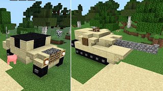 Minecraft 5 Ide Membuat Peralatan Militer [upl. by Aicatsal]