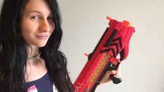 Honest Review Nerf Rivals Zeus MXV1200 Blaster Full Unboxing and Demo [upl. by Landahl]