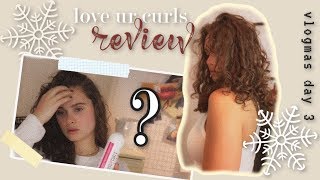 lus brands review curlywavy hair [upl. by Yenot333]