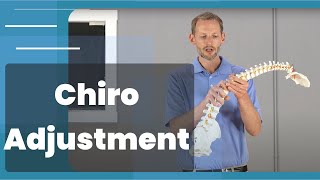 What is a Chiropractic Adjustment From Chiropractor [upl. by Akciret]