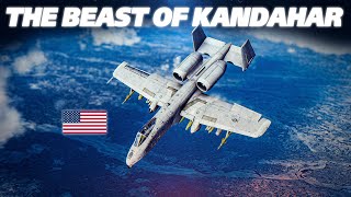 The Beast Of Kandahar  A10C Warthog  The Ground Forces Favorite Ground Pounder  DCS [upl. by Niven]