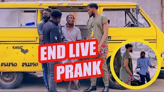 AFRICAN END MY LIVE PRANK ON STRANGERS [upl. by Harrod]