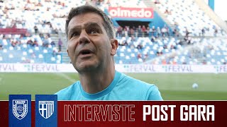 INTERVISTE POST GARA AC REGGIANA vs PARMA CALCIO [upl. by Karney]