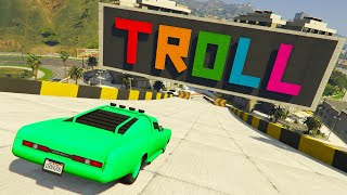 GTA 5 ONLINE 🐷 GARA TROLL PIÙ TROLL DEL MONDO 🐷GARE🐷 DAJE [upl. by Aym]