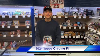 2024 Topps Chrome F1 Racing Hobby Box Break [upl. by Akili575]