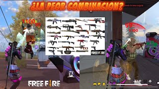 Buscare la PEOR COMBI de ARM y TRATARE DE GANAR UNA PARTIDA freefire garenafreefire garena [upl. by Oiciruam]