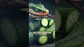 Le saviez vous   8  LE CONCOMBRE REPTILE  cuisine concombre histoireculinaire [upl. by Hanford]