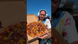 Trying a Pastrami Chili Cheese PIZZA [upl. by Mooney103]