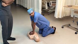 CPR Cardiopulmonary resuscitation in hindi  By dr kapinder yadav [upl. by Marino]