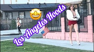 🤩🌴 Los Angeles Hoods  Figueroa St 03082024 [upl. by Welcher]