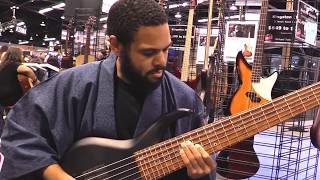 Robert Bubby Lewis NAMM 2017 [upl. by Duggan]