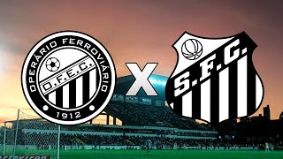 Operário 1x0 Santos AO VIVO  RODADA 10  Brasileirão Série B  07062024 [upl. by Lanfri530]