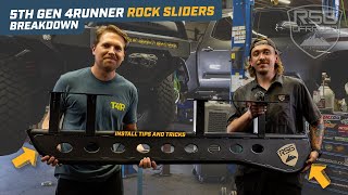 5th Gen 4Runner Rock Slider Install  RSG Metalworks  RSG Off Road  How To  DIY [upl. by Eahsan]