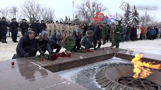 В Ульяновске прошли памятные мероприятия к 80летию снятию блокады Ленинграда [upl. by Sanferd]