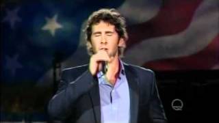 A Capitol Fourth 742011 Josh Groban singing quotWar At Homequot [upl. by Yltnerb]