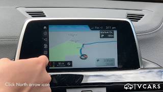 Change map perspective on BMW iDrive 6 system [upl. by Hairym]