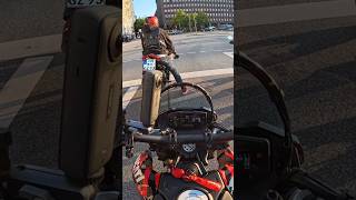 Auspuff hat gepoppt 🤡😂 motorcycle motorrad bikelife motovlog [upl. by Marisa]