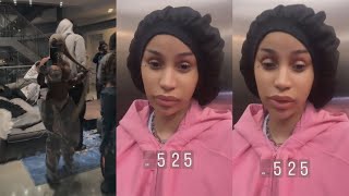 Cardi B’s Dressmaker Tries To Apologize To Her For Hurting Her While Tightening Her Clothing [upl. by Nnyleve740]