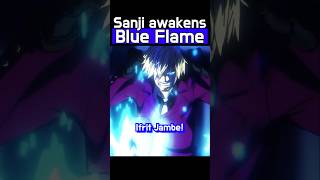 Sanji Awakens Blue Flame Ifrit Jambe [upl. by Rickey]