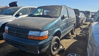 1995 Dodge Caravan at UPull Salvage Yard in Minnesota [upl. by Corotto]