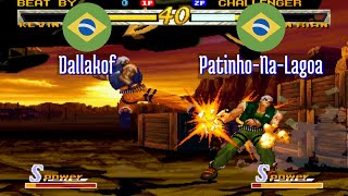 FT5 garou Dallakof BR vs PatinhoNaLagoa BR Garou Mark of the Wolves Fightcade Nov 19 [upl. by Kaitlin]