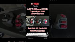 Lc135 v1 2009 pasang suis NVX 3step pnp lc red button [upl. by Acinemod]