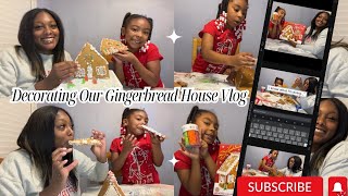 When Decorating A Gingerbread House GOES WRONG🤣 [upl. by Ivgnout]