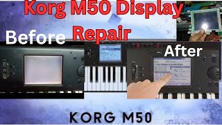 KORG M50 Display Problem Solution  Casio 9000in keyboard indian tones  Piano Keys Not Working [upl. by Billmyre]