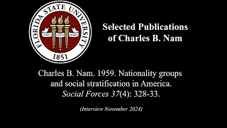 1959 Nationality Groups and Social Stratification in America [upl. by Odrick405]