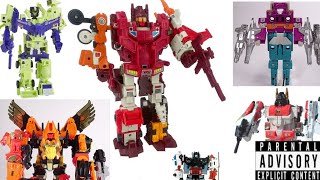 Transformers Top Combiners G1 en español [upl. by Kerril]