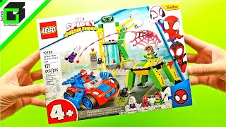 New LEGO SPIDEY and His Amazing Friends SPIDERMAN at DOC OCKS Lab UNBOXING BUILD and REVIEW [upl. by Hopkins682]