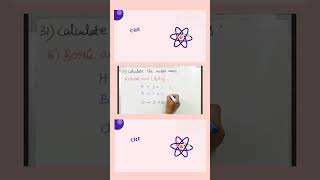 Molar mass of Boric acid chemistry tricks [upl. by Ainatnas]