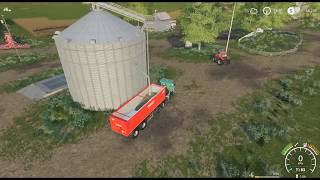 طريقة تحميل وبيع المحصول في Farming Simulator 19 [upl. by Severn]