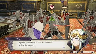 Fire Emblem Three Houses Lysithea Vs Edelgard Unique Dialogue [upl. by Gessner]