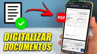 COMO DIGITALIZAR DOCUMENTOS NO CELULAR [upl. by Simon479]