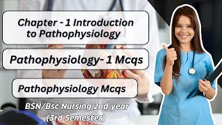 pathophysiology bsn 3rd semester mcqs Chapter 1 Introduction to pathophysiology [upl. by Yseulte]