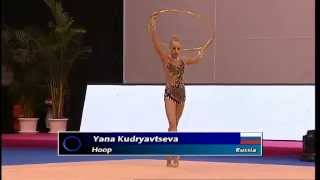 Yana Kudryavtseva Siegerin Reifen  GAZPROM GymnastikWeltcup 2014 [upl. by Ydnerb352]