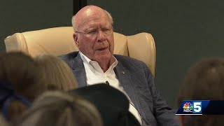 Sen Patrick Leahy shares stories from growing up in Montpelier [upl. by Jeuz]