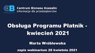 Obsługa programu Płatnik  kwiecień 2021 Marta Wróblewska Najnowsza aktualizacja [upl. by Clari]