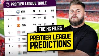 Premier League 202425 Predictions The xG Files [upl. by Adnolat674]