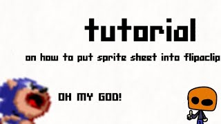 tutorial on how to putadd sprite sheet into flipaclip [upl. by Almallah]