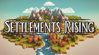 Settlements Rising Gameplay  Release Date Reveal Trailer [upl. by Chessa663]