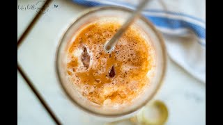 Thai Iced Tea Recipe How to Make Thai Iced Tea  Lifes Little Sweets [upl. by Ahsiema]