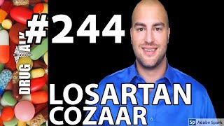 LOSARTAN COZAAR  PHARMACIST REVIEW  244 [upl. by Lienhard930]