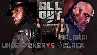 The Undertaker vs Malaki Black [upl. by Eilsil301]