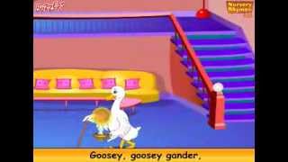 Goosey Goosey Gander  Nursery Rhymes for Kids Buzzers [upl. by Darees]